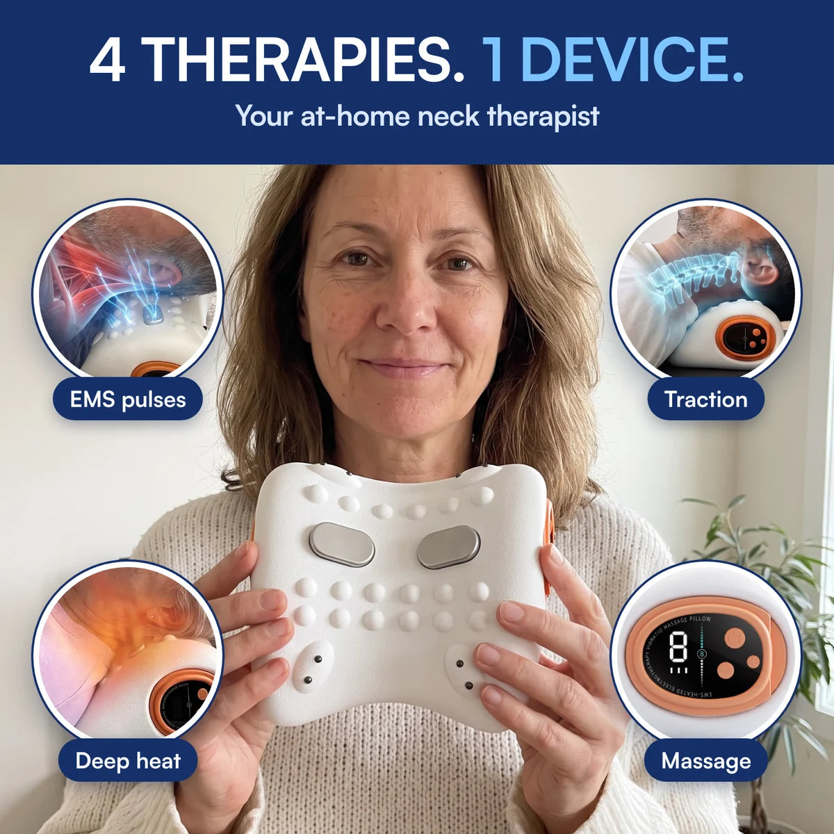 4 therapies in 1 device
